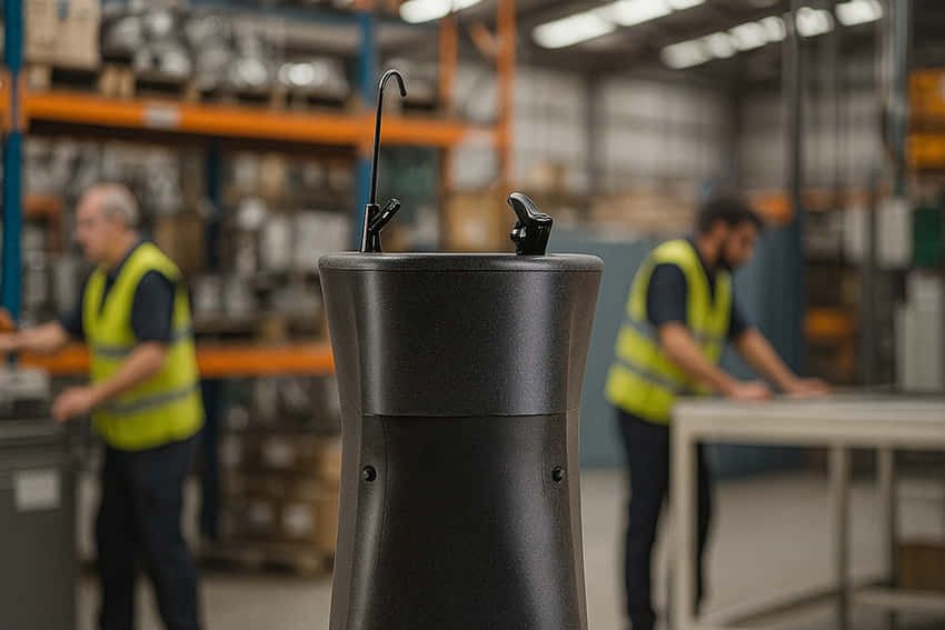 Water delivery in Macclesfield 